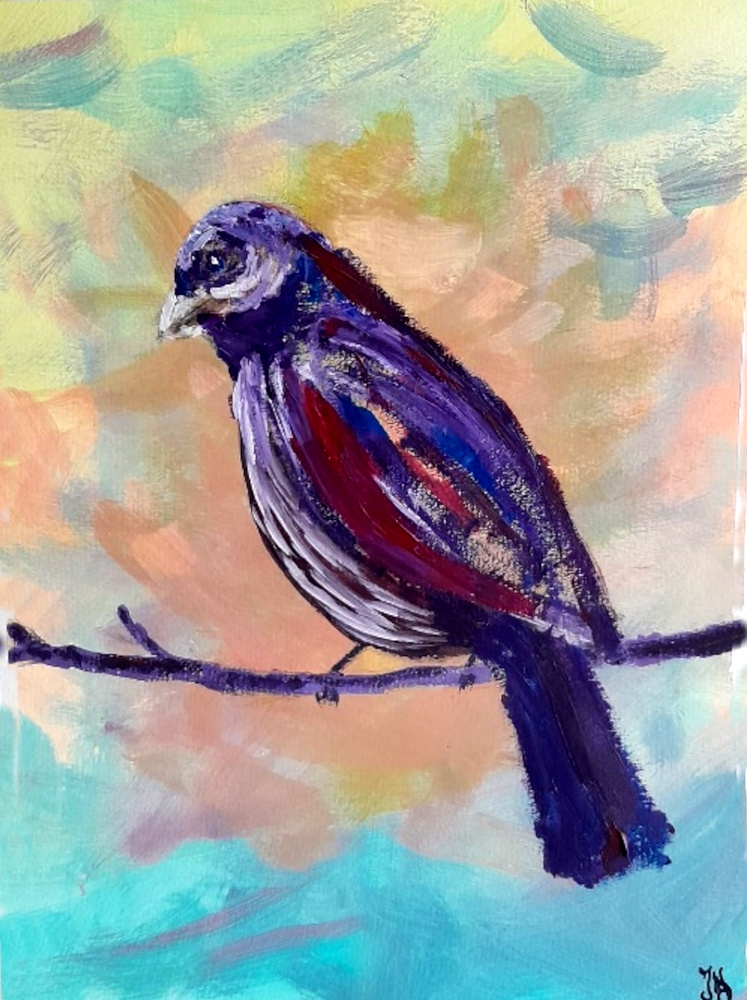 Oiseau sur une branche