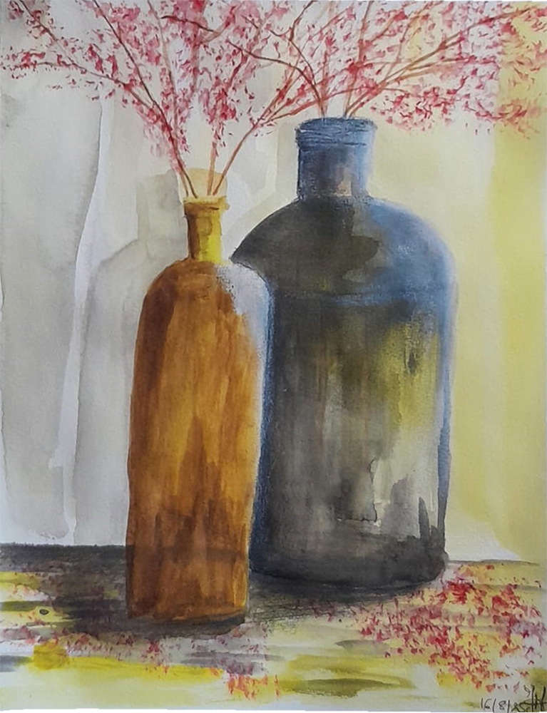 Branchages - Pot de fleur