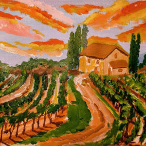 Le chemin des vendanges